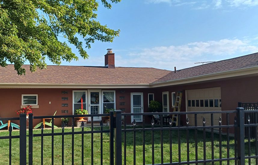 Shingle roof in Northwest ohio